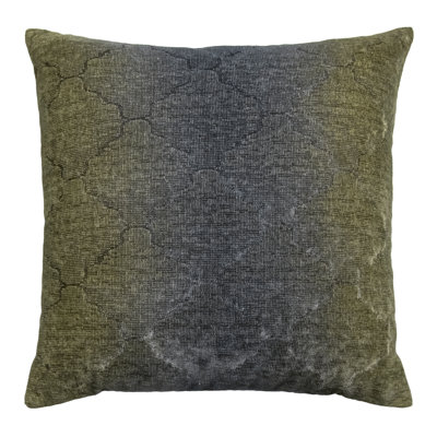 Medallion Square Woven Jacquard Pillow