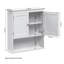 Armoire à pharmacie murale avec cadre réglable et tablette ajustable l 23 po H 24,5 po