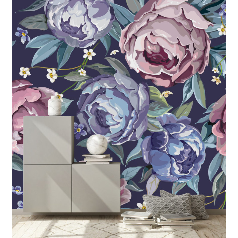 Peel & Stick Wall Mural, 8.34' W x 8.34' L
