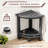 Hdpe Shower Bench For Inside Shower, Poly Corner Shower Stool For Shaving Legs, Heavy Duty 350lbs Shower Seat With Storage Shelf, Waterproof Shower Foot Rest Shower Chair For Bathroom Indoor Outdoor Use-1207379069