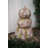 Kalalou Faux Concrete Pumpkin Stack – Three Decorative Pumpkins 25" H