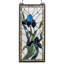 Iris Stained Glass Window Panel