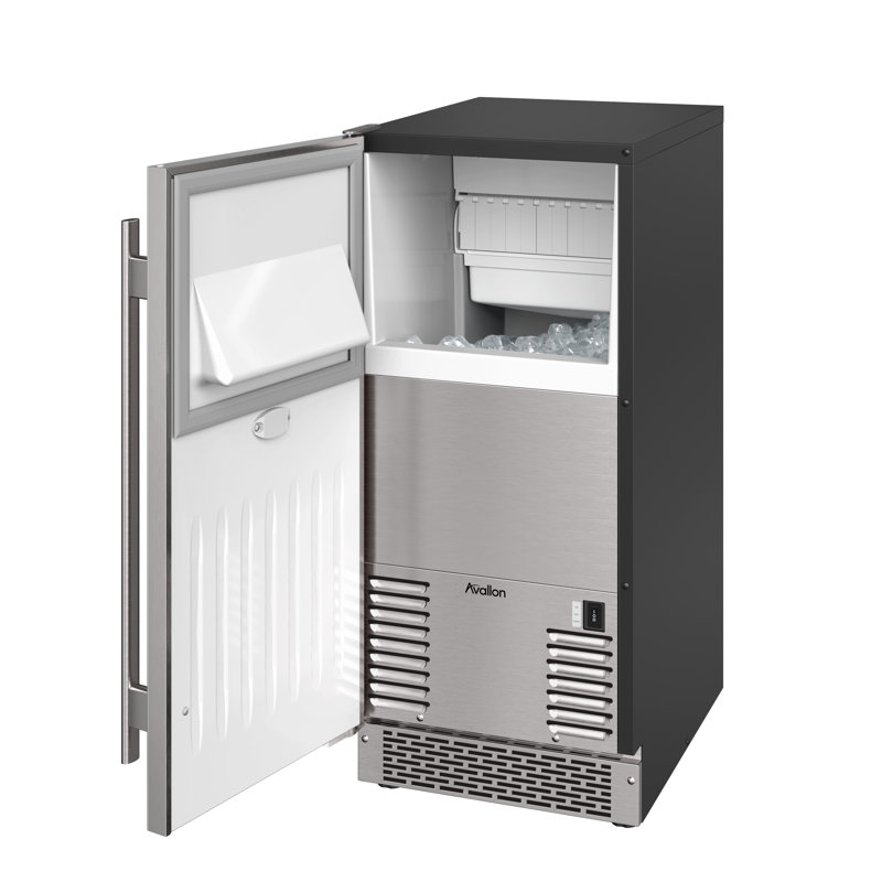 Avallon 56 Lb. Daily Production Gourmet Clear Ice, Gravity Drain