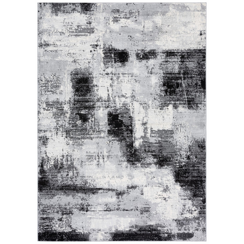 Jasper 100 Performance Abstract Rug, Rectangle 5'3" x 7'6"