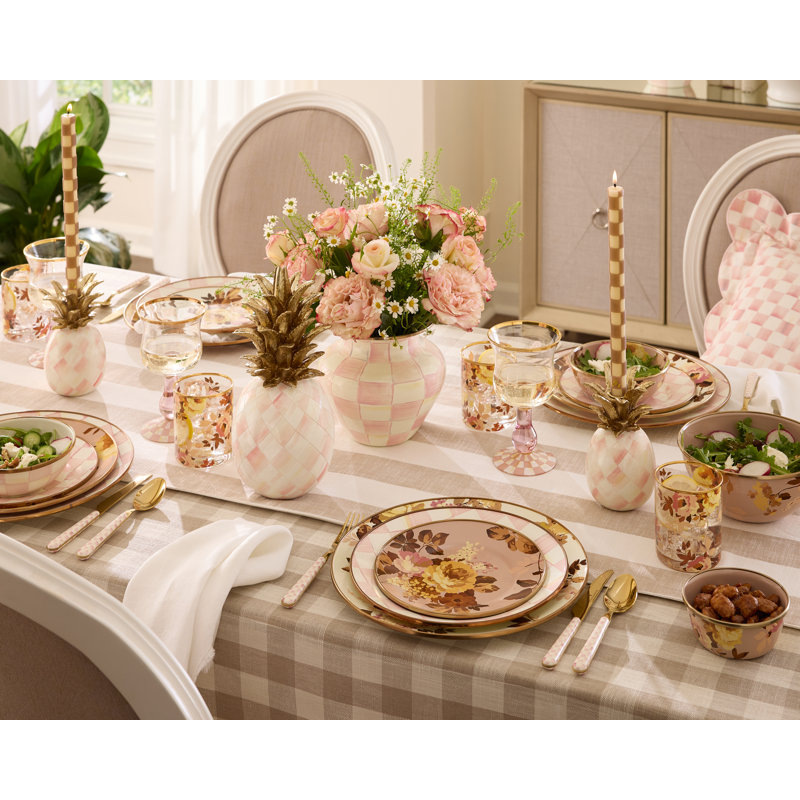Wild Rose Salad/Dessert Plate, Mauve