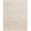 Rectangle Solid Color Hand-Knotted Wool/Cotton Area Rug in Beige-2125535895