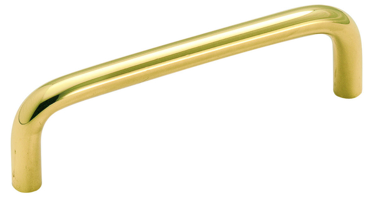 D. Lawless Hardware (5 Pack) 5 inch Wire Pull Polished Brass | Wayfair