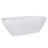 67" Premium Solid Surface Deep Soaking Bathtub