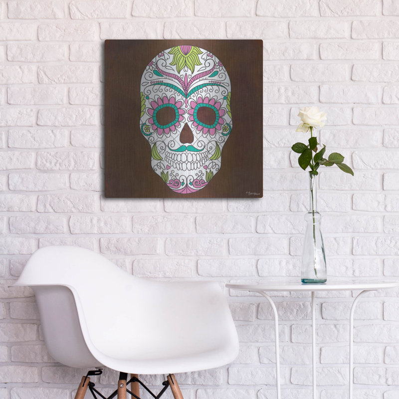 Trinx «Celebrating Life I» par Britt Hallowell, art mural en métal, H 24 po x l 24 po