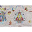Oriental Area Rug in Ivory-70465567