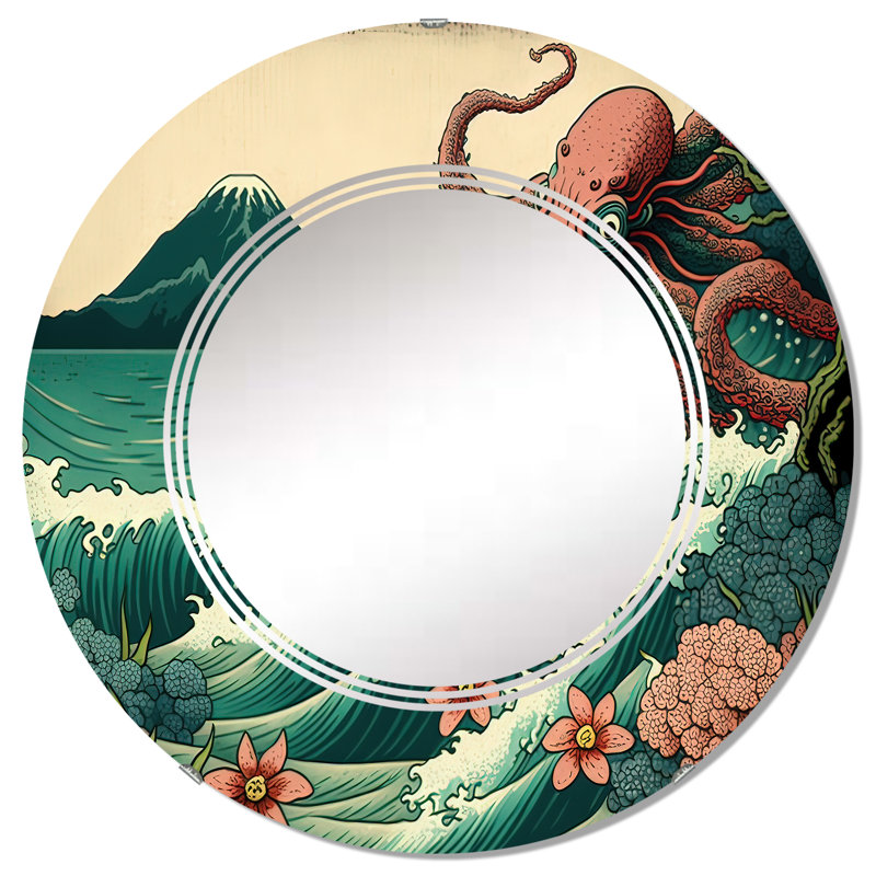 Miroir mural Piedad, 32 po x 32 po