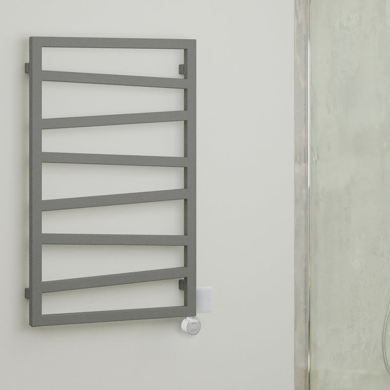 Electric Towel Rail ZIG ZAG 835/500, Grey
