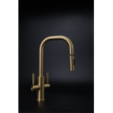 Fulton Modern Extended Reach 2 Handle Plp Faucet - Toggle Sprayer