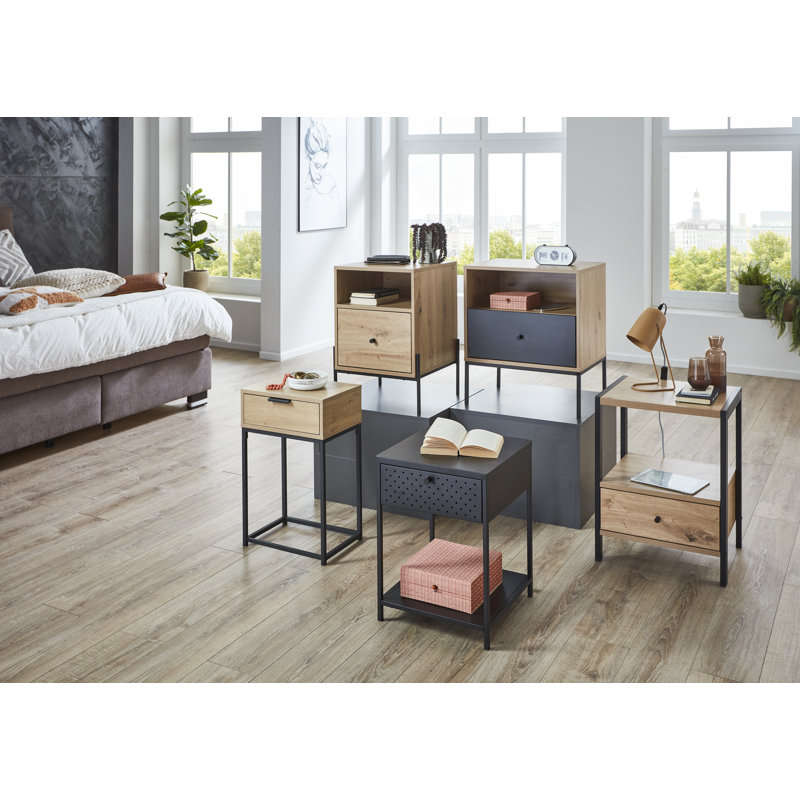 Matthau Side Table with Storage