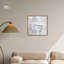 «Glacier Canvas Elegant», art mural blanc doré par Art Remedy-104343572-111780074