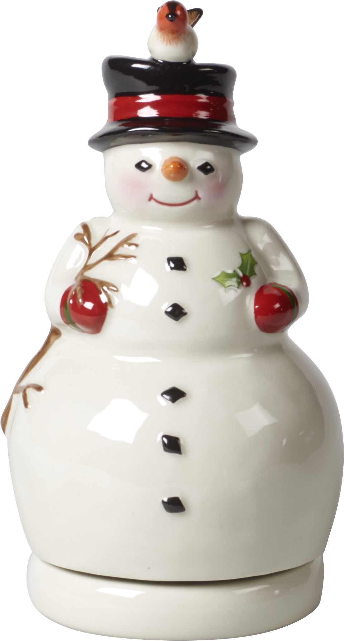 Villeroy & Boch Nostalgic Melody Turning Snowman Music Figurine ...