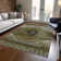 Machine Washable Indoor/Outdoor Xhevrie Brown Rug