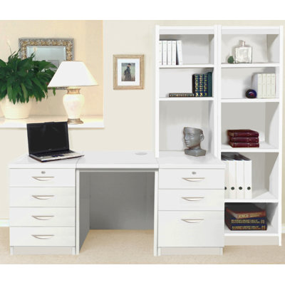 Brelon 5 Computer Desk Office Set