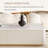 Beige Faux Marble Coffee Table