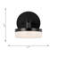 Sean Lavin Khan Bathroom Bedroom Wall Fixture With Silk Screen White Inside Clear Outside Shade-1759138741-1759138762-1759138763
