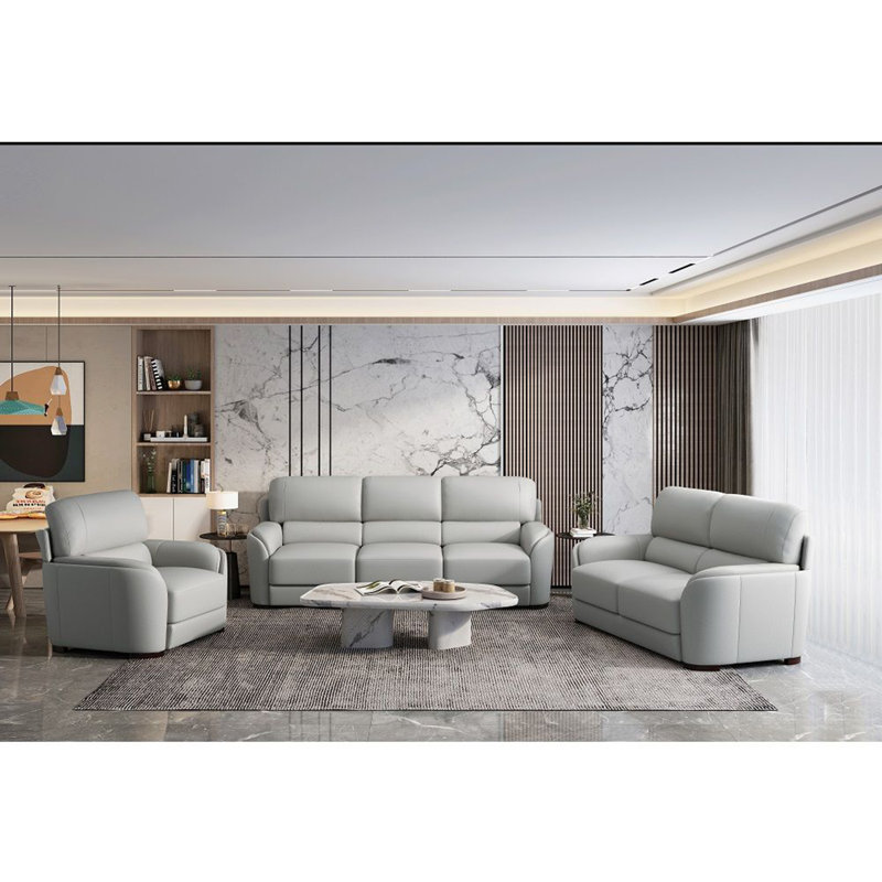 Fauteuil en cuir haiton