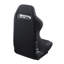 Fauteuil de course ajustable avec tissu en polyester et glissière