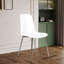 Ensemble de salle à manger à quatre pieds avec plateau en verre-1280102551-1328507591-1328507590