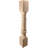 Rubberwood Hardwood Post