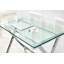 Bureau d'ordinateur en verre