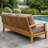 Galvan 82.68'' Wide Straight Teak Patio Sofa with Cushions-1628124474