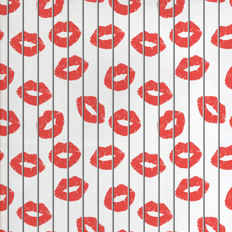 Tissu de lèvres en femme, l 58 po x L 72 po