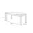 Modern Nut-Brown Rectangular Solid Wood Dining Table-223132015