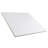 Textile Basic White 9-3/4'" x 9-3/4" Porcelain Wall & Floor Tile