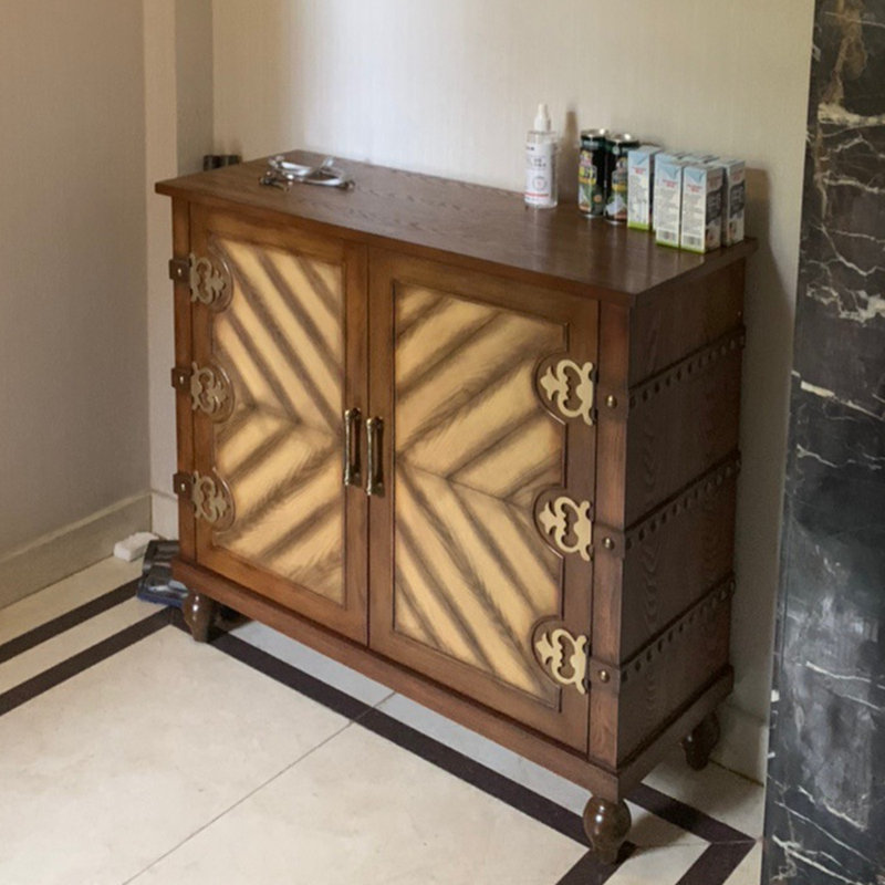 Commode d'appoint Vintage, Noyer