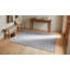 Tapis contemporain gris à motif géométrique en laine-124206317