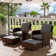 2 - Person Patio Conversation Sets with Cushions