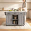 139 cm W Kitchen Island with-824862638