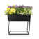 Dekker Metal Elevated Planter with Fabric Liner Insert
