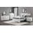 Holland 2 Drawer Nightstand, Acrylic Handles, Undermount Drawer Glides-2047509400