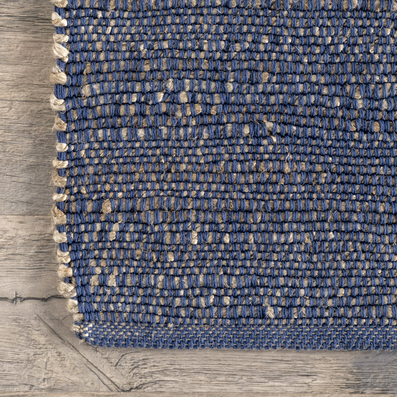 Handwoven Jute-Blend Area Rug, Rectangle 7'6" x 9'6"