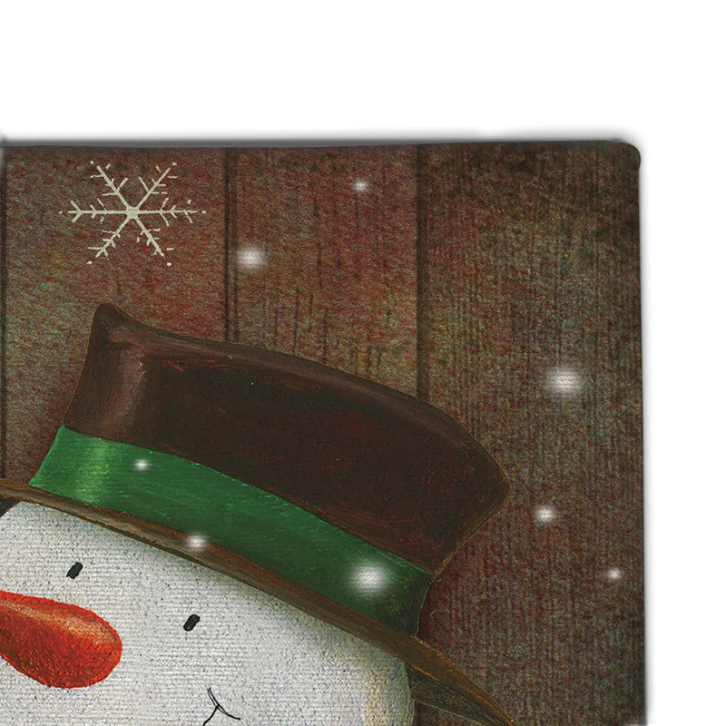 Tapis de porte extérieur Snowy Season, L 24 po x L 36 po