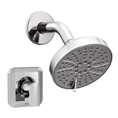 Moen Genta LX Posi-Temp Pressure Balancing Eco-Performance Modern Shower Only Trim, Valve Required
