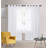Bantice Polyester Sheer Curtain Pair-2077884840-2077884832