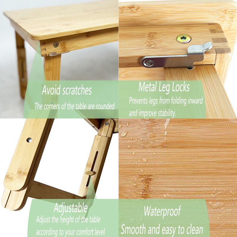 Table basse extensible en bois massif Bowan