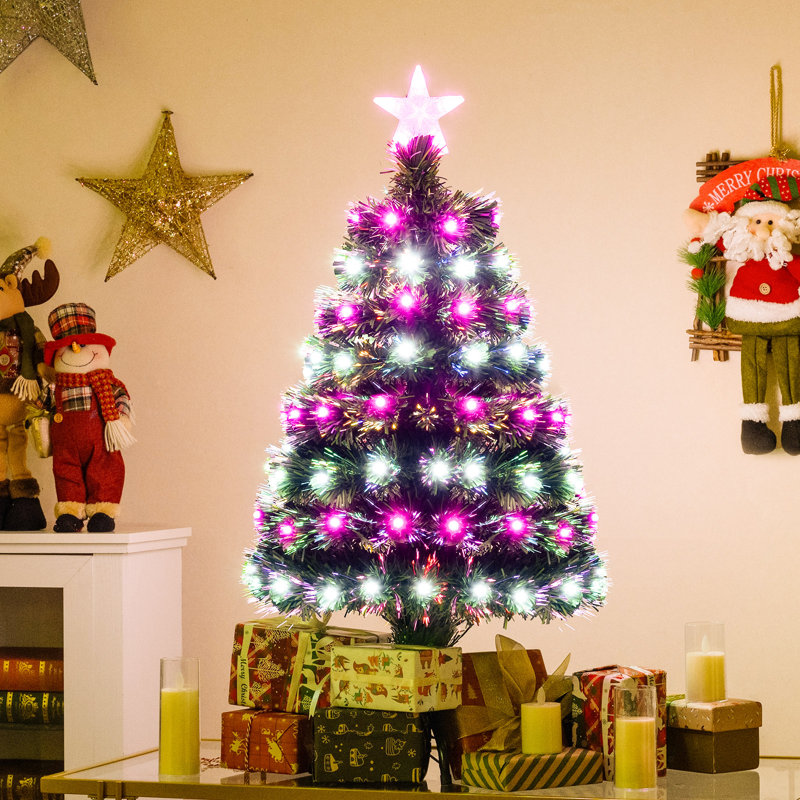 Lighted Artificial Christmas Tree