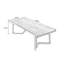 Table de salle à manger rectangulaire brune pour salle à manger / cuisine-1834952101
