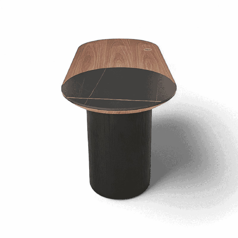 Bureau Jude noyer et noir