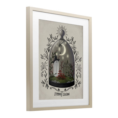 «Spooky Season Dome», reproduction imprimée sous verre