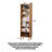 Small Household Floor-To-Ceiling Open Solid Wood Bookshelves-1390109527
