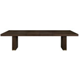 Highland Oak Rectangle Legged Extension Dining Table - 78 In. W X 30 In. H